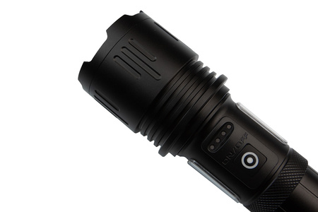 Latarka X-BALOG z 2x Bocznym Światłem BL-W406-P360 L-115 Powerbank