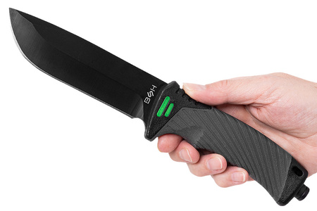 Nóż Taktyczny BSH ADVENTURE N-326A + Krzesiwo i Osełka