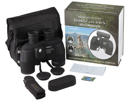 Lornetka COMET PRO COMPASS 10x50 z elektronicznym kompasem LR-039B