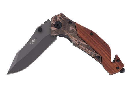 Nóż Ratowniczy BSH ADVENTURE N-537C Sprężynowy