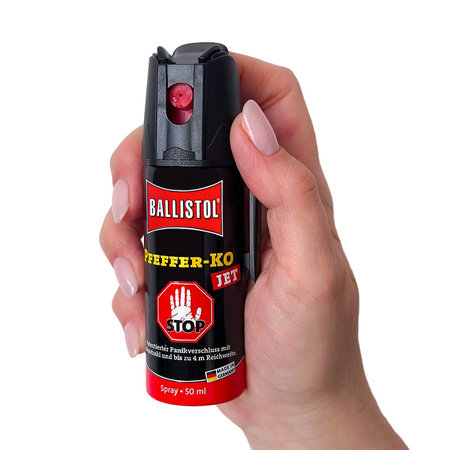 Gaz Pieprzowy Klever KO JET 50ml Strumień Żel G-040