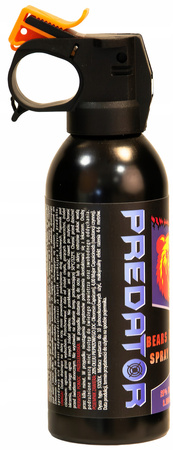 Gaz Pieprzowy Na Niedźwiedzie PREDATOR 330ml Gaśnica Stożek Mgły G-065
