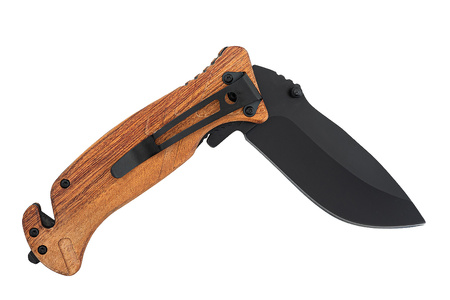 Nóż Ratowniczy BSH ADVENTURE N-501B 6w1 Krzesiwo Klucze Gwizdek