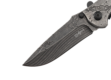 Nóż Ratowniczy BSH ADVENTURE N-392B Sprężynowy