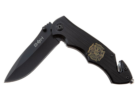 Nóż Ratowniczy BSH ADVENTURE N-353 Sprężynowy