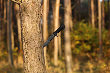 Nóż militarny z krzesiwem HASTAA 01-HS-251