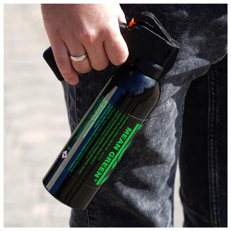 Gaz Pieprzowy FOX LABS Green Mean 355 ml Stożek Mgły GAŚNICA G-018