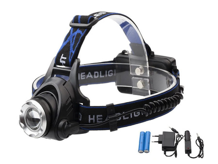 Latarka czołowa X-BALOG BL-2181-T6 LCZ-014