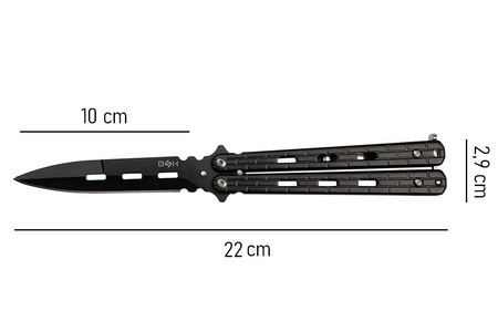 Nóż Motylek BSH ADVENTURE N-498R