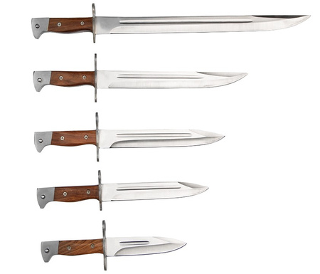 Mega Zestaw Bagnetów AK - 47 CCCP 5 szt. Z-N-713