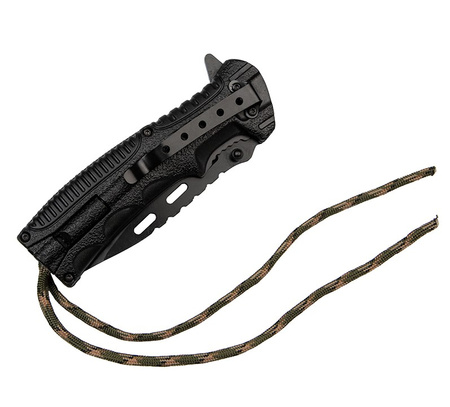 Nóż sprężynowy z krzesiwem HASTAA 02-HS-501