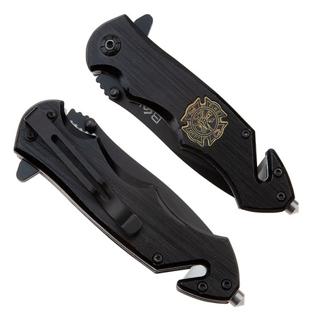 Nóż Ratowniczy BSH ADVENTURE N-353 Sprężynowy