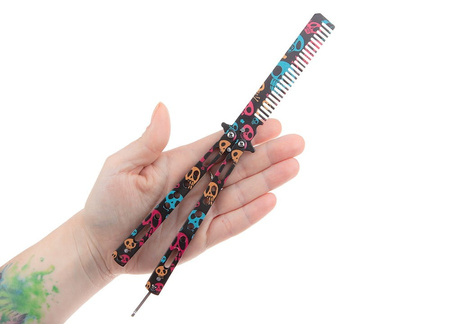 Nóż Motylek Treningowy N-467F