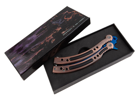 Nóż Motylek Treningowy BSH ADVENTURE N-451A