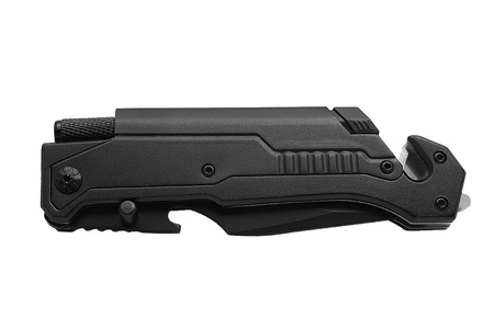 Nóż Ratowniczy BSH ADVENTURE 3w1 N-061Z Latarka Krzesiwo