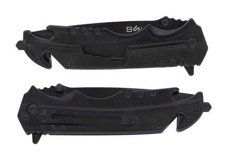 Nóż Ratowniczy BSH ADVENTURE N-501C Sprężynowy