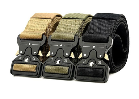 Pas Wojskowy Zielony PW-009A