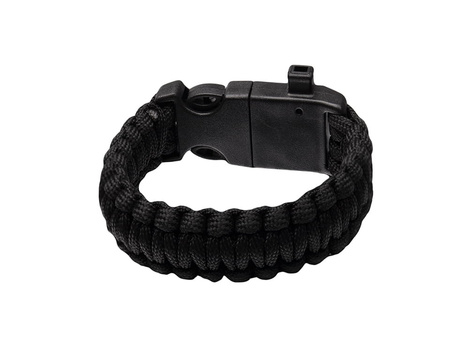 Bransoletka Survivalowa Paracord 5w1 Krzesiwo Kompas Gwizdek BR-003