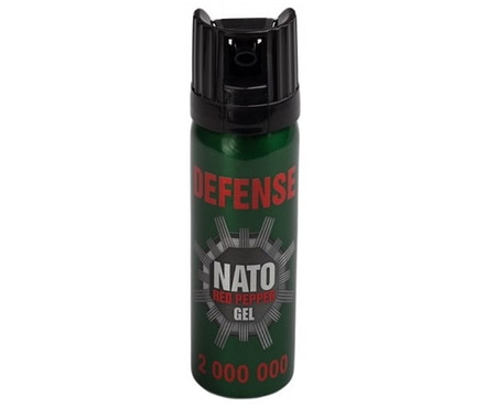 Gaz Pieprzowy Nato Defense Żel 50 ML GREEN G-028