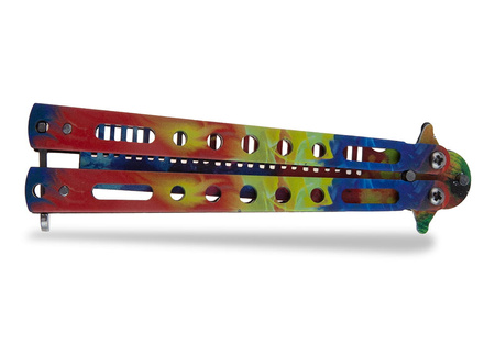 Nóż Motylek Treningowy N-467G