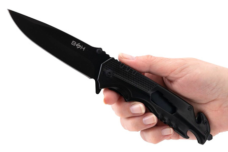 Nóż Ratowniczy BSH ADVENTURE N-501C Sprężynowy