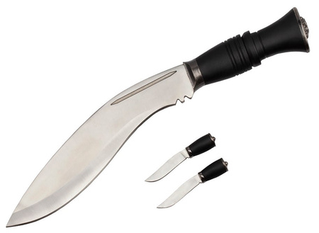 Maczeta Kukri BSH ADVENTURE + 2 Nożyki N-617