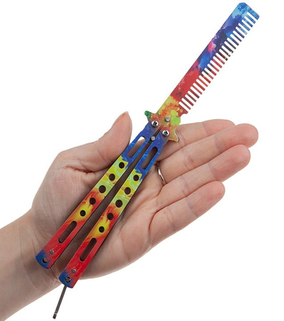 Nóż Motylek Treningowy N-467G