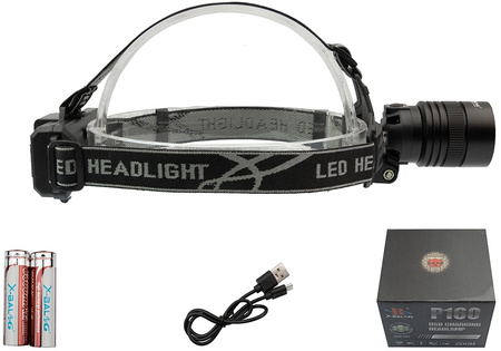 Latarka czołowa X-BALOG BL-8052-2-P160 LCZ-033