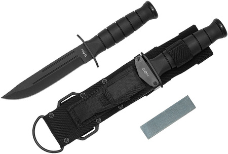 Nóż Taktyczny BSH ADVENTURE N-308B + Osełka