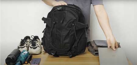 Plecak Wojskowy BSH ADVENTURE PL-004A Black