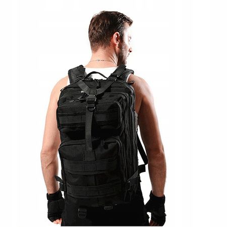 Plecak Wojskowy BSH ADVENTURE PL-003A Black