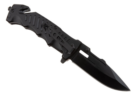 Nóż Ratowniczy BSH ADVENTURE N-389B Sprężynowy