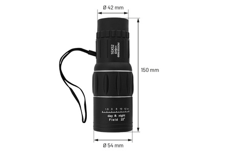 Monokular BSH ADVENTURE 16x52 LR-110