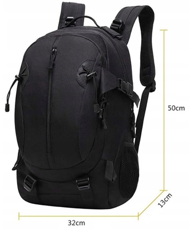 Plecak Wojskowy BSH ADVENTURE PL-004A Black