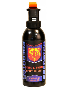 Gaz Pieprzowy Na Niedźwiedzie PREDATOR 330ml Gaśnica Stożek Mgły G-065