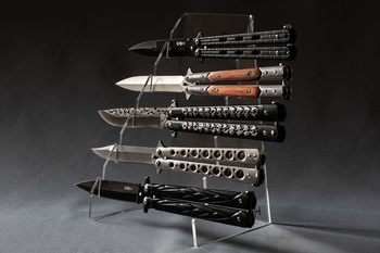 Stojak ekspozycyjny na noże BSH ADVENTURE S2