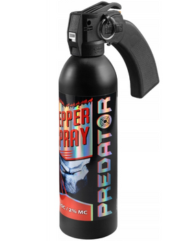 GAZ PIEPRZOWY PREDATOR 550ml GAŚNICA G-034